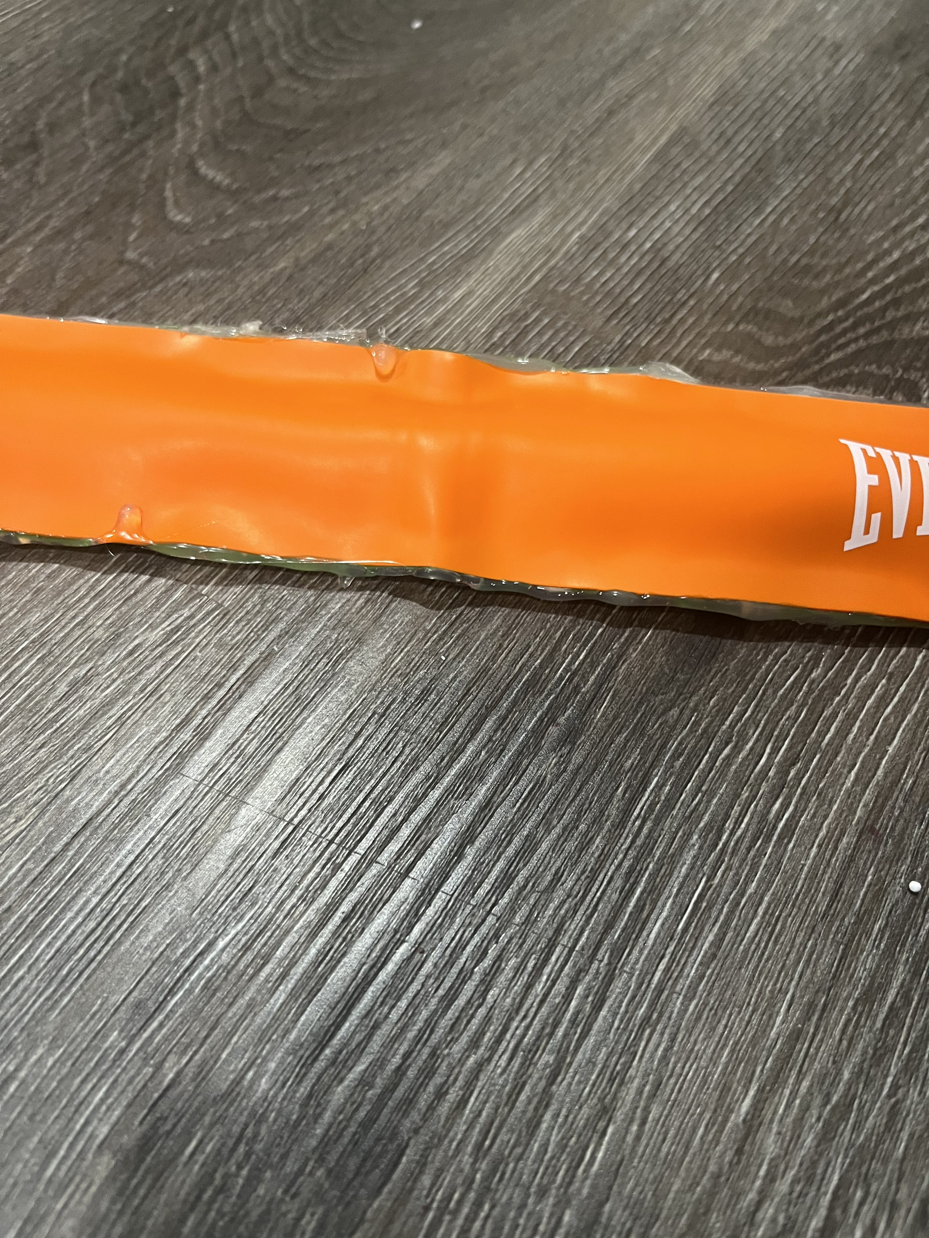 I don't know if it's on. It looks like, come on. Being pumped in. 